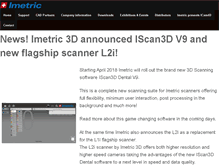 Tablet Screenshot of imetric.com